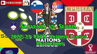 Slovenia Vs. Serbia 2022-23 Uefa Nations League Predictions Efootball Pes2021