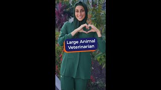 Student Noor Aspires To Be A Large Animal Veterinarian And Tells What Means To Her