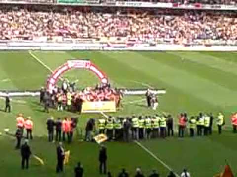 Wolves championship presentation 3 5 09 Molineux Stadium Wolves championship presentation 3 5 09 Molineux Stadium