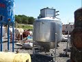 500 GALLON MIX TANK - T-304 S/S - VACUUM - JACKETED  #6543