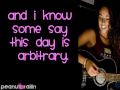 Valentine - Kina Grannis Lyrics & Download Link