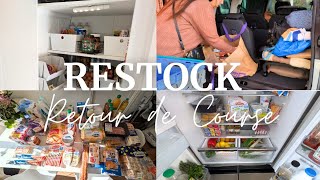 Restock Retour De Course Budget Pour 6 Organisation Du Frigo