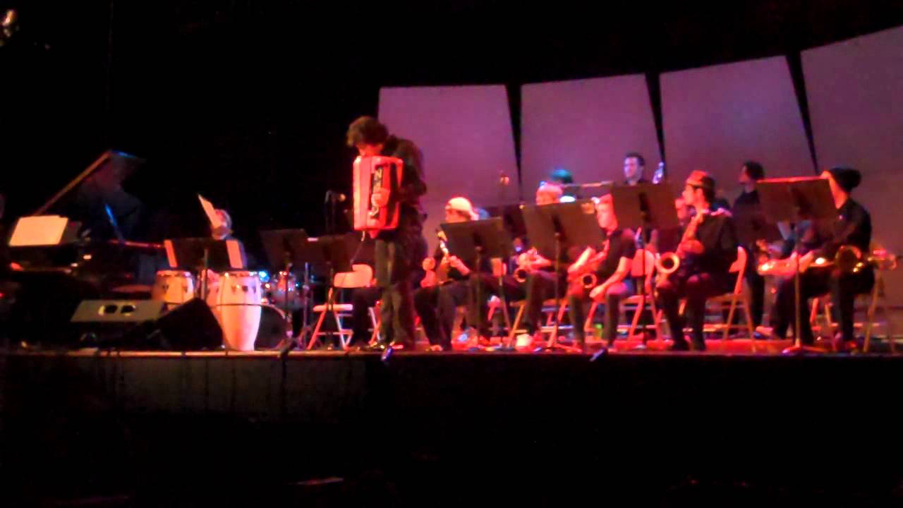 Cory Pesaturo with UNCA Big Band