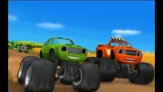 Blaze and The Monster Machines - Pickle Power - Pickle and Blaze Race Together