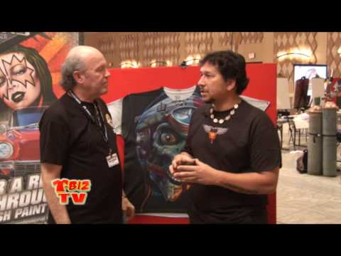 T-BizTV Scott Fresener interviews artist Eddie Davis