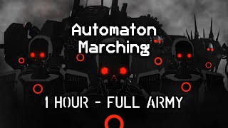 1 Hour Full Automaton Army Marching Cadence | Ultimate Automaton Force Marching Chant | Helldivers 2