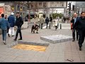 картин на асфальте, пожалуй, англичанин