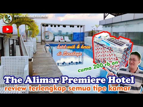 Staycation di Hotel SUPER UNIK, Alimar Hotel Surabaya. Dekat GALAXY MALL! Bangunannya bikin KEPO lho