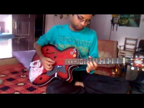 sar jo tera chakraye(guitar)