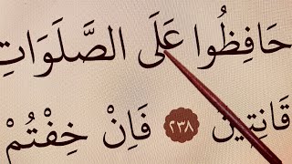 Quran Lessons with Practical Tajweed 🌺Surah al-Baqarah, Verses 238-242 سورۃ البقرۃ #Lesson50