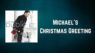 Watch Michael Buble Michaels Christmas Greeting video