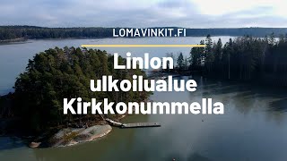 Retkeilemässä Linlon Ulkoilusaaressa Kirkkonummella Maaliskuussa 2020