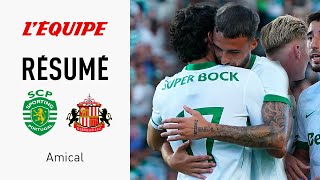 Football Trincao Offre La Première Victoire En Préparation Du Sporting Face À Sunderland