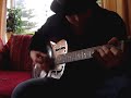 Crossroad blues on dobro
