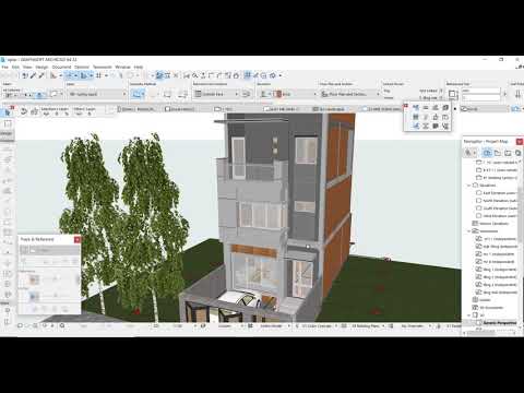 Hướng dẫn thông kê vật liệu trong archicad, cất xuất bảng thống kê.