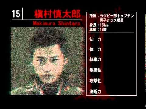 映画『バトル・ロワイアルⅡ』 キャラクターデータ2 バトル・ロワイアル 検索動画37 映画『バトル・ロワイアルⅡ』 キャラクターデータ2 バトル・ロワイアル 検索動画 37