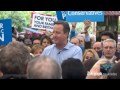 Cameron tackles heckler in Twickenham