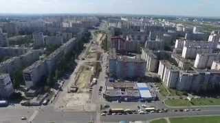 Видео Липецк с квадрокоптера: ул. Берзина, ул Водопьянова, ул Стаханова, район парка Победы. от Геннадий Толчеев, улица Филипченко, Липецк, Россия