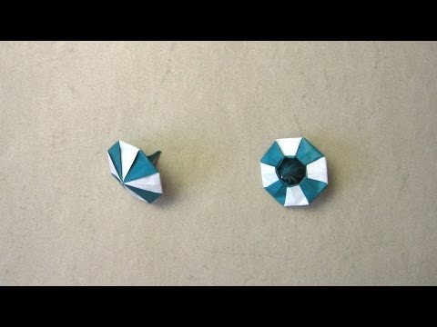 Игрушка из бумаги оригами