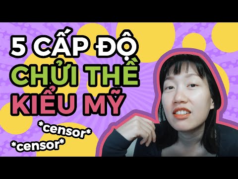 CHỬI THỀ CHẤT | từ tục tĩu theo cấp độ | english tips