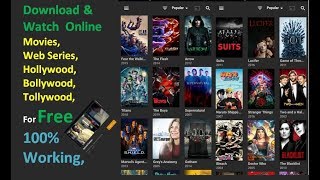Download and watch Online any movies, Web series, Hollywood, Bollywood for free || 100 ℅ Working