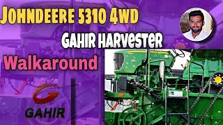 Johndeere 5310 4Wd Gahir Harvester Walkaround 55Hp Combine Harvester Manoj Yadav