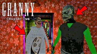 Zombie Grandpa And Momo Granny In Door Escape Ending - Granny Chapter 2 Full Gameplay