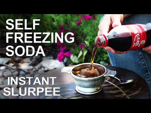 Self Freezing Coca-Cola (The trick that works on any soda!) Self Freezing Coca-Cola (The trick that works on any soda!) klip izle