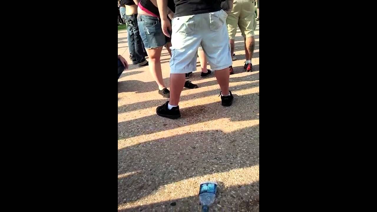 Hillbilly peeing contest winner