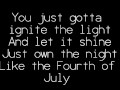 KATY PERRY - FIREWORK LYRICS