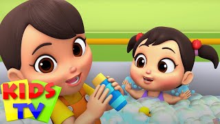 Canción de baño | Música para niños | Educación | Kids TV Español Latino | Dibuj