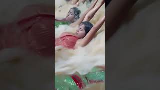 21 December 2022Stunt During Bath In River Open Bath