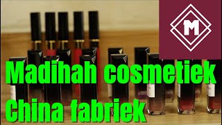 China Madihah vloeibare matte lippenstift fabrikant, leveranciers van vloeibare 