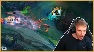 Blitzcrank Q Vs Protobelt - Lol Daily Clips Ep 204