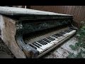 "Gyönyörű" zongora egy elhagyatott házban - Szellemvárosok vlog 25. rész