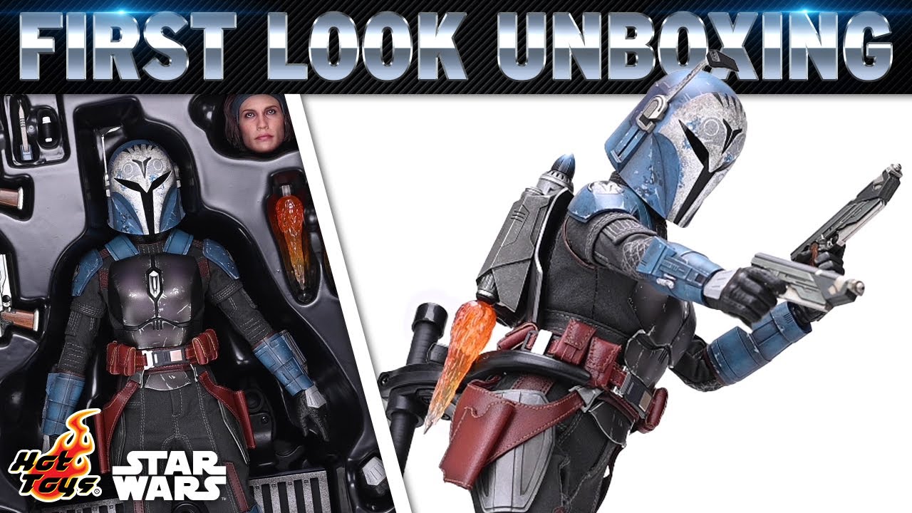 Hot Toys Bo Katan Kryze Star Wars The Mandalorian Figure Unboxing First Look YouTube