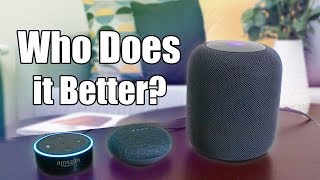 Siri Homepod Vs Alexa Echo Vs Google Home - Which is The Best Voice Assist Siri Homepod Vs Alexa Echo Vs Google Home - Which is The Best Voice Assist