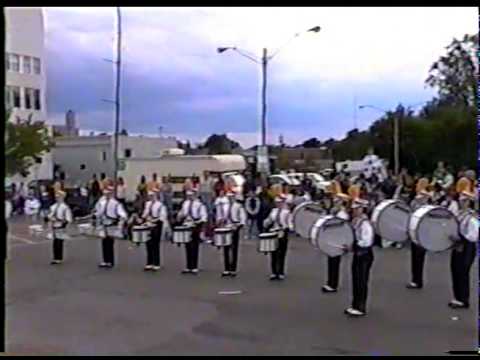 Owosso High School Trojan Marching Band Drumline performs "The Series" 