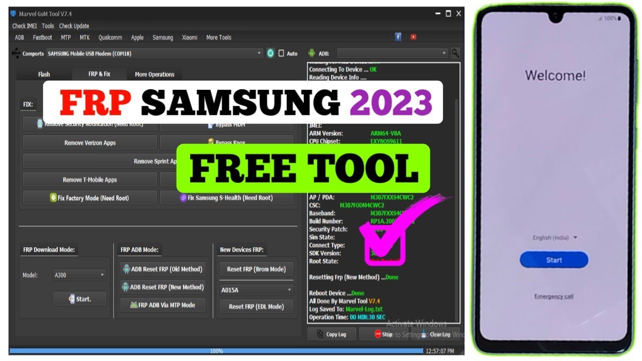 How To FRP Remove All Samsung 2023 With FRP Tool Android How To FRP Remove All Samsung 2023 With FRP Tool Android