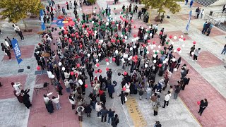 Trt Haber - Öğrencilerimiz, Özgür Filistin İçin Balon Bıraktı