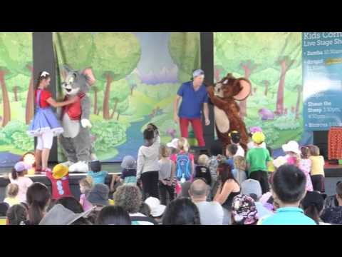 Tom and Jerry touchdown at Perth Royal Show 2015