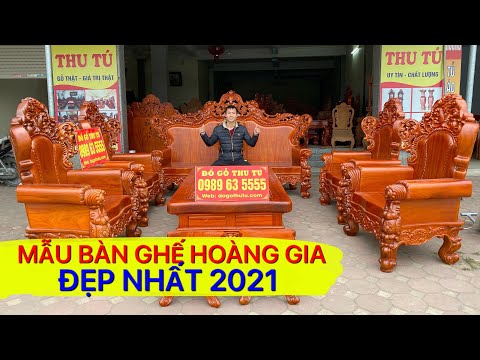 Mẫu Bàn Ghế Hoàng Gia Đẹp Nhất 2021 phù hợp nhà Biệt Thự Tân Cổ Điển