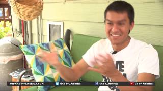 American returns after appearance on Chinese game show