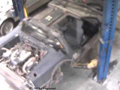 disassembly of a delorean