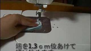 ing tutorial 　シャツ・チャイナ服の作り方　スタンドカラーの縫い方
