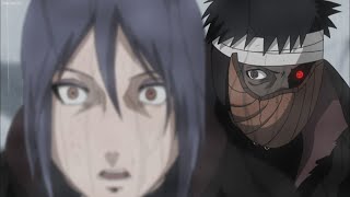 Konan vs Tobi (Konan Death)  Fight Eng Dub (1080p)