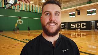First men's basketball playoff game at Sportsplex