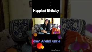 Birthday wishes to Anand Pandagale