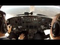 Watch VFR flight in a Citation V jet - cockpit view Video