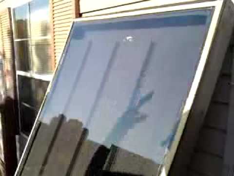 220 degree solar air heater - YouTube